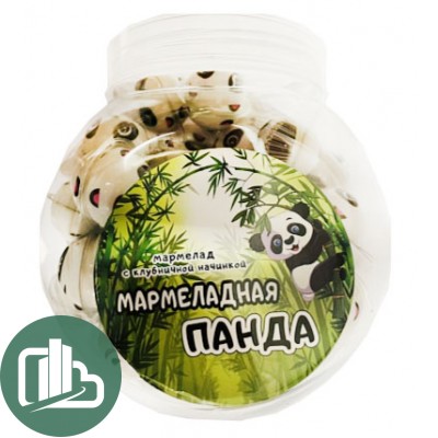 ВК Жевательный мармелад 10гр Мармеладная панда 1/50 (12)
