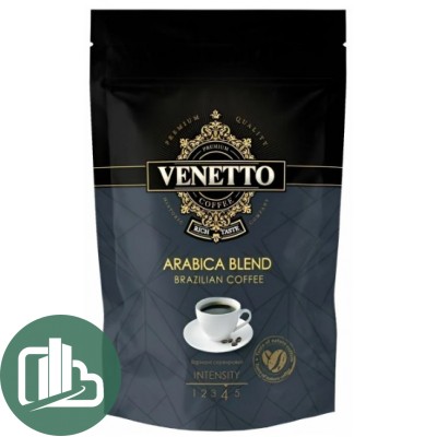 Кофе VENETTO 130гр 1/12 Арабика