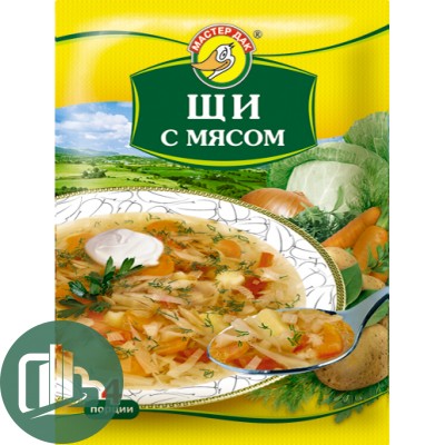 Мастер Дак суп щи 60гр 1/40