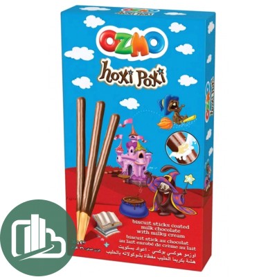 Палочки OZMO HOXI-POXI с молочным кремом и шоколадом 36гр 1/12