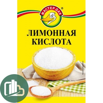 Мастер Дак лимонная кислота 50гр 1/60