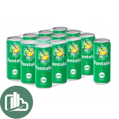 Напиток Fantola Lime 0,33л 1/12