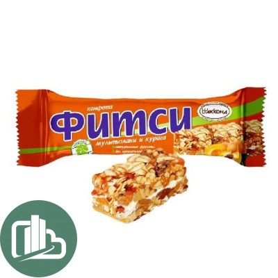 Фитси мультизлаки и клюква 352гр (22гр х 16шт) 1/9