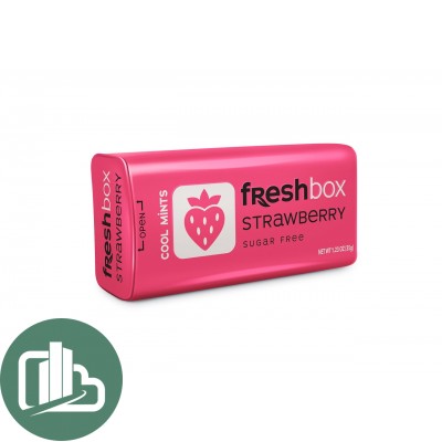 Драже Freshbox Клубника без сахара 35г 1/12 (8)