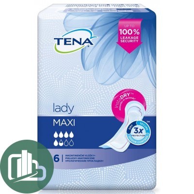 Tena прокладки 6шт 1/8