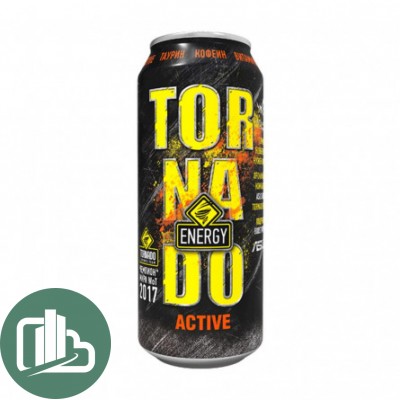 Торнадо энерг. напиток 0,45л 1/12 ж/б Актив