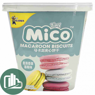 Макарун Tiny Mico 88гр Vanilla Mousse 1/36