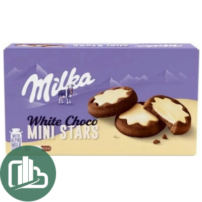 Печенье  Милка Чоко Минис Вайт 150гр 1/16