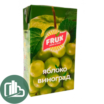 СОКИ FRUX Яблоко-Виноград 1л 1/12
