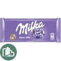 Милка 100гр Альпин Милк 1/25 (Импорт)