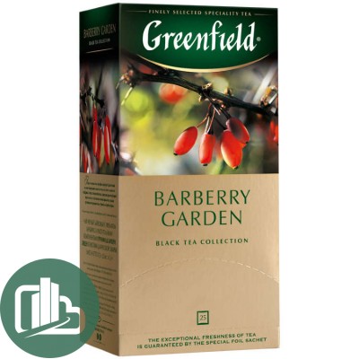 Гринфилд чай Барбарис Барбери Гарден (Barberry Garden) 25 пак 1/10