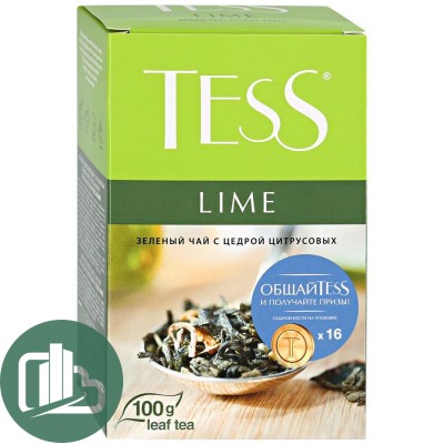 Чай ТЕСС 100гр Лайм 1/15