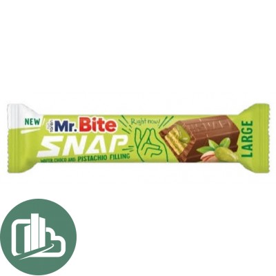 АТВ Вафли 35гр Mr.Bite SNAP ФИСТАШКА 1/24(6)