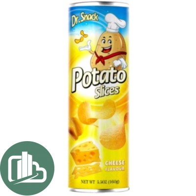 Чипсы Dr Snack 160гр Сыр 1/14
