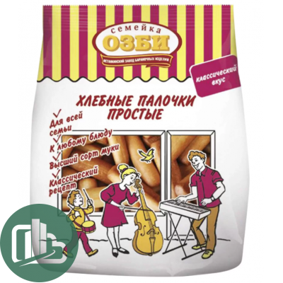 ОЗБИ Хлебные палочки простые 150гр 1/10