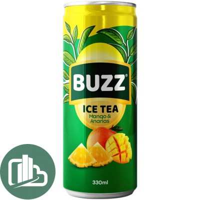 BUZZ чай ICE TEA Ананас 0,5л 1/24