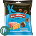 Яшкино Кириешки ржан 40гр Ветчина и сыр 1/30