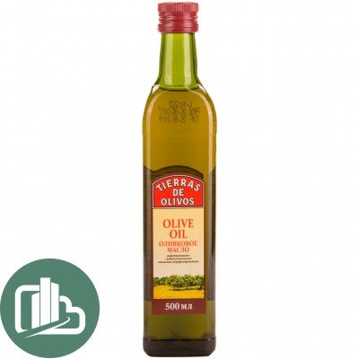 Масло Оливковое раф.с добавлением масло олив. нераф. OliveOil 500мл 1/12