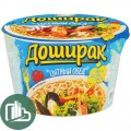 Доширак Сытный обед морепродукты 110гр 1/16