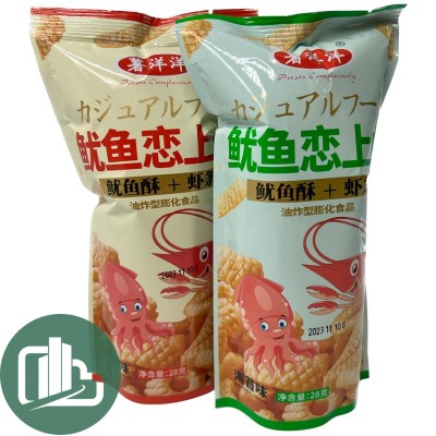 Чипсы Shu Yangyang 28гр Креветочный микс вкусов 1/20 (8)