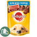 Корм для собак ПЕДИГРИ Говядина и Ягненок в соусе 85гр 1/28