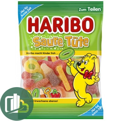 Мармелад ХАРИБО 175гр Saure Tute 1/30