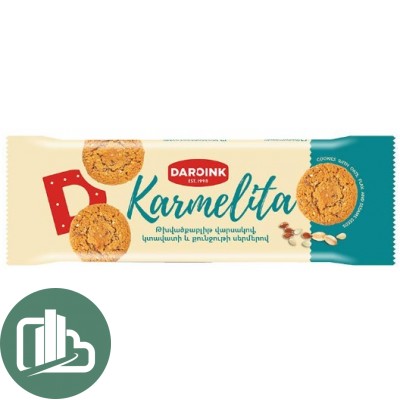 DARONIK Печенье Кармелита 250гр  1/10 Кунжут