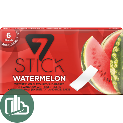 7 Stick Арбуз 16,5гр 6 пластинок 1/24