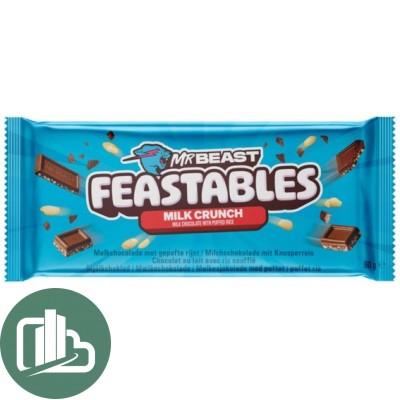 Mr Beast Almond шоколадная плитка воздушный рис 60гр 1/10