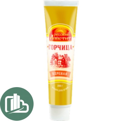 Горчица Русский Аппетит Ядреная туба 100гр 1/20 