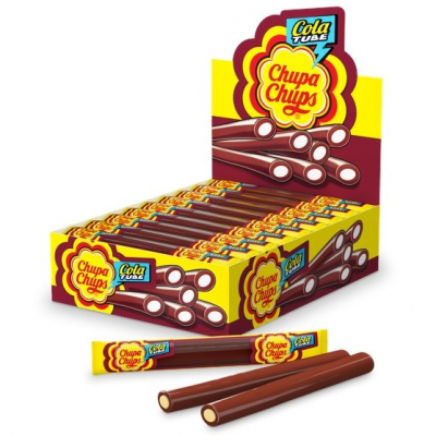 Чупа чупс Cola tube 10гр 1/50
