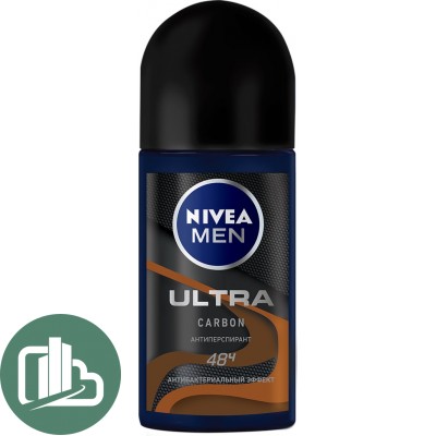 Антиперспирант NIvea ULTRA CARBON 50МЛ