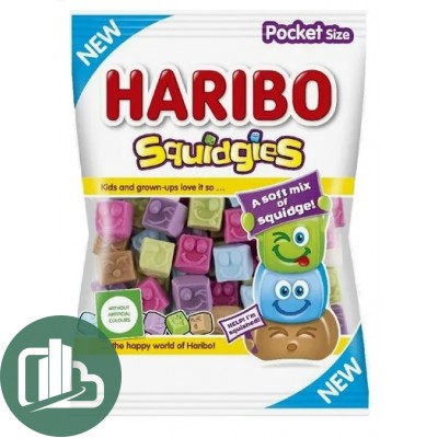 Мармелад ХАРИБО 80гр SQUISHY 1/24