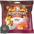 Три корочки 60гр+25гр Семга с сыром с соусом тар-тар 1/18