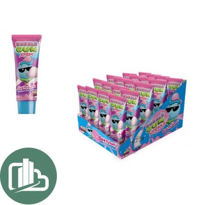 КТ Жевательная резинка 22гр Дуй пузырь Bubble gum крем 1/20 (12)