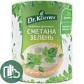 Хлебцы  Dr. Korner рисовые со сметаной и зеленью 80гр 1/10