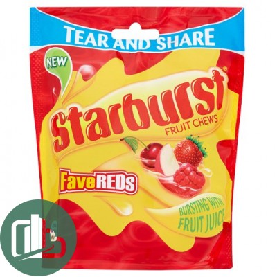 Жевательные конфеты Starburt Fruit Chews Faverebs 210гр 1/12