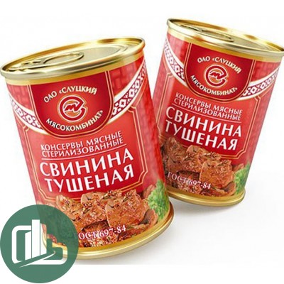 Свинина Тушеная Высший Сорт 338гр 1/45 Беларусь