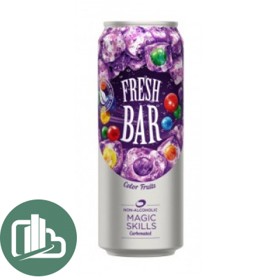 Напиток FRESH BAR 0,45л ж/б Magic Skills 1/12