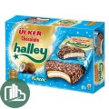 Halley Сэндвич+печенье покрытое молочным шок. с маршмеллоу кокос 224гр 1/12