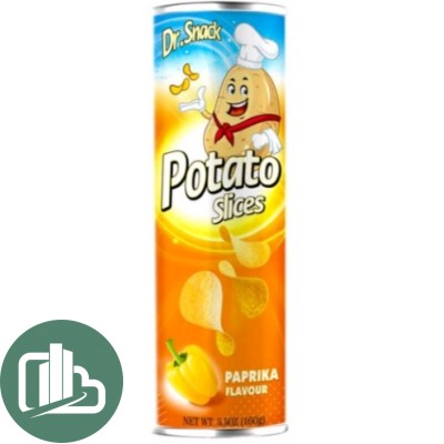 Чипсы Dr Snack 160гр Паприка 1/14