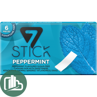 7 Stick Перечная Мята 16,5гр 6 пластинок 1/24