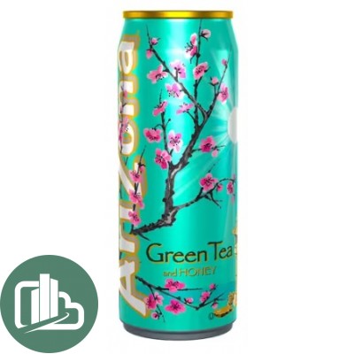 Напиток Arizona 330мл 1/12 Sparkling Green Tea