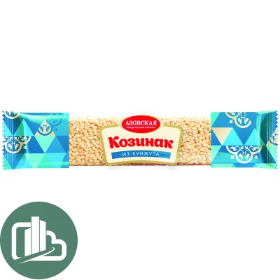 Азовский Козинак 60гр Кунжут 1/28
