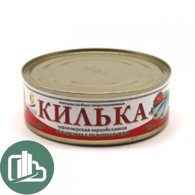 Килька неразделанная в т/с 250гр Русский Рыбный Мир 