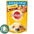 Корм для собак ПЕДИГРИ Курица в соусе 85гр 1/28