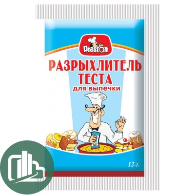 Разрыхлитель теста 12г. 1/40