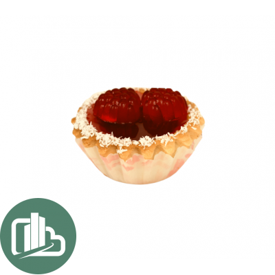 Пирожное Корзиночка с малина 1,2кг Успех