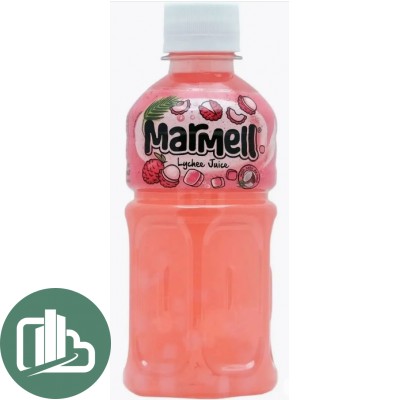 Напиток Marmell с кусочками желе со вкусом Личи 0,32л 1/12