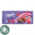 Милка 100гр. Raspberry Cream 1/22 (малиновый крем)